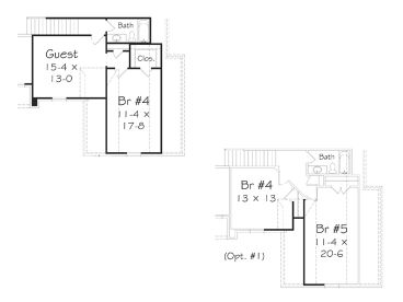 2nd Floor Plan, 061H-0183