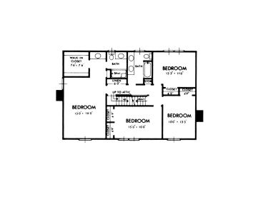 2nd Floor Plan, 022H-0020