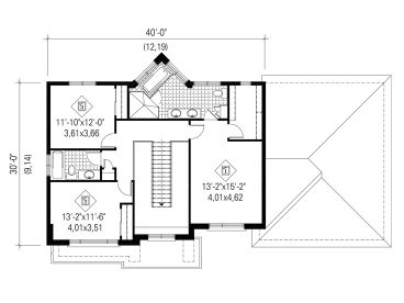 2nd Floor Plan, 072H-0139