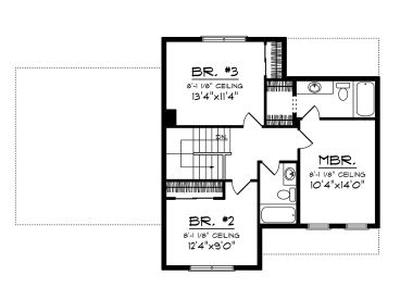 2nd Floor Plan, 020H-0435