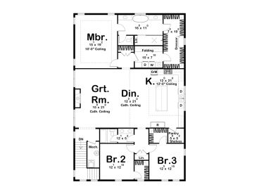 2nd Floor Plan, 050G-0215