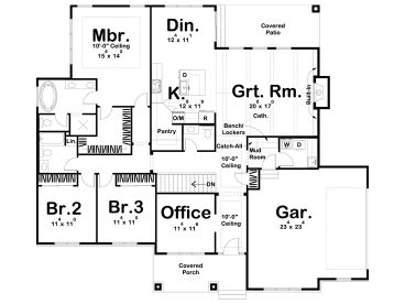 Floor Plan, 050H-0258