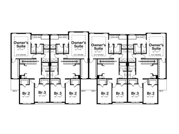 2nd Floor Plan, 031M-0086