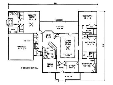 Floor Plan, 004H-0080