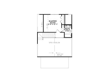 2nd Floor Plan, 025H-0145