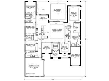 Floor Plan, 070H-0084