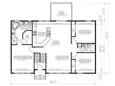 Floor Plan, 068H-0045