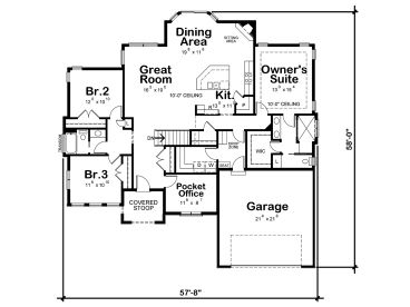 Floor Plan, 031H-0373