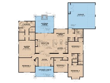 Floor Plan, 074H-0023