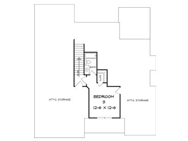 2nd Floor Plan, 019H-0172