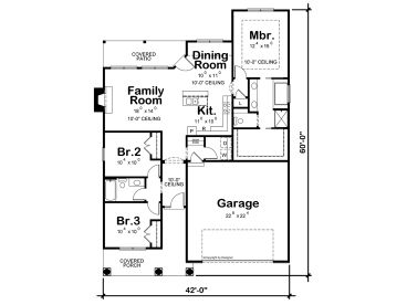 Floor Plan, 031H-0325