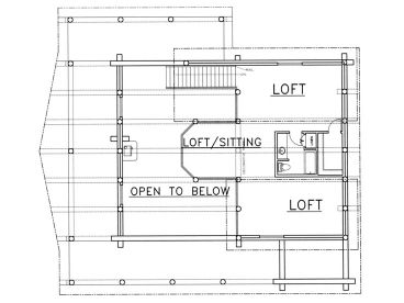2nd Floor Plan, 012L-0045