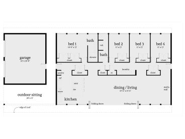 Floor Plan, 052H-0066