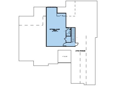 2nd Floor Plan, 074H-0187