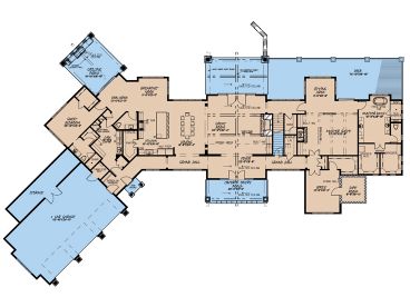 1st Floor Plan, 074H-0144