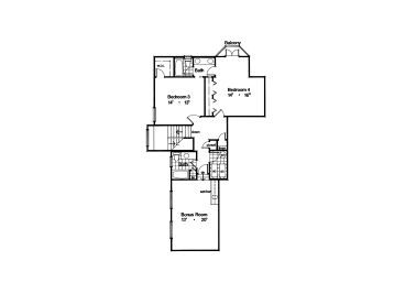 2nd Floor Plan, 043H-0192