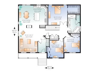 Floor Plan, 027H-0302