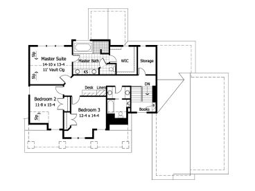 2nd Floor Plan, 023H-0113