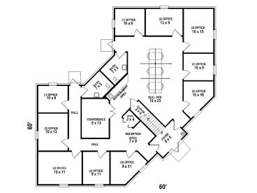 1st Floor Plan, 006C-0035