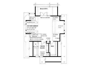 2nd Floor Plan, 010H-0026