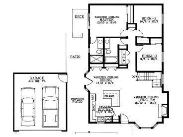 Floor Plan, 026H-0043