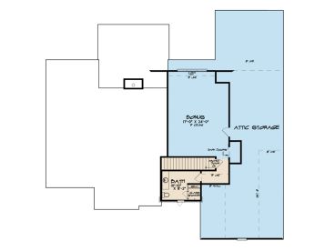 2nd Floor Plan, 075H-0016