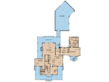 1st Floor Plan, 074H-0077