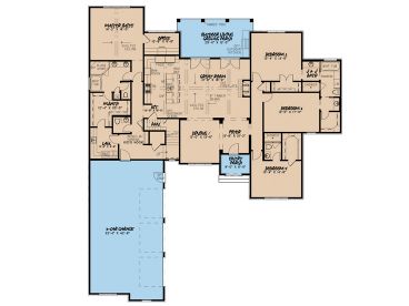 1st Floor Plan, 074H-0007