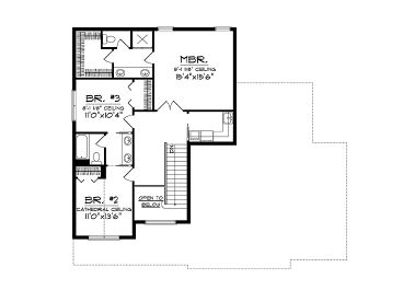 2nd Floor Plan, 020H-0189