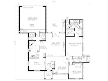 Floor Plan, 068H-0009