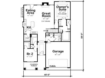 Floor Plan, 031H-0420