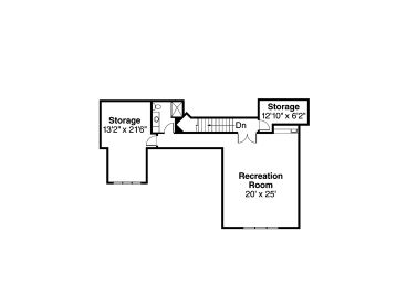 2nd Floor Plan, 051H-0165