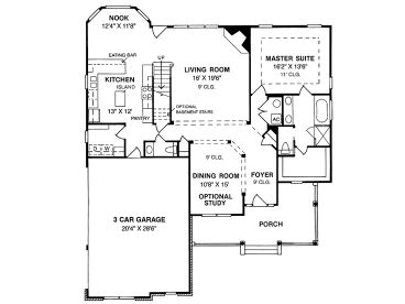 1st Floor Plan, 059H-0002