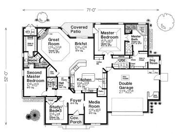 Floor Plan, 002H-0143