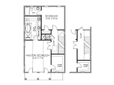 3rd Floor Plan, 058H-0115