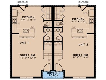 1st Floor Plan, 074M-0002