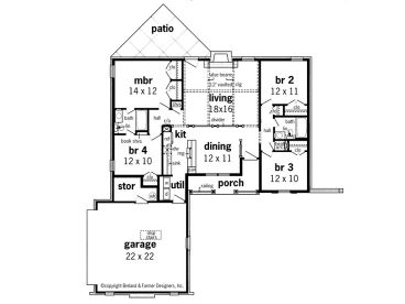 Floor Plan, 021H-0039
