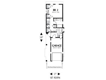 1st Floor Plan, 034H-0159