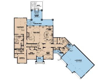 1st Floor Plan, 074H-0040