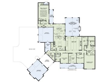 1st Floor Plan, 025H-0308