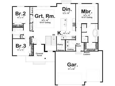 Floor Plan, 050H-0436