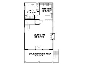 1st Floor Plan, 012H-0152