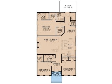 Floor Plan, 074H-0258