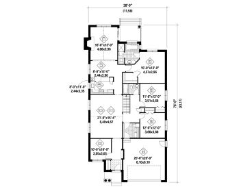 Floor Plan, 072H-0038