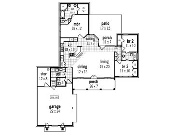 Floor Plan, 021H-0229