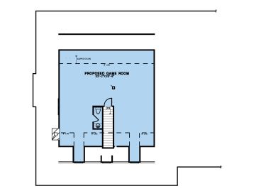 2nd Floor Plan, 074H-0221