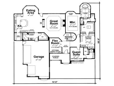 1st Floor Plan, 031H-0469