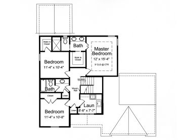 2nd Floor Plan, 046H-0046