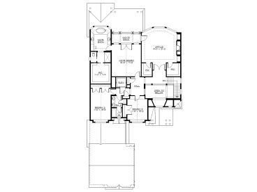 2nd Floor Plan, 035H-0085