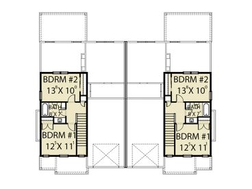 2nd Floor Plan, 090M-0001